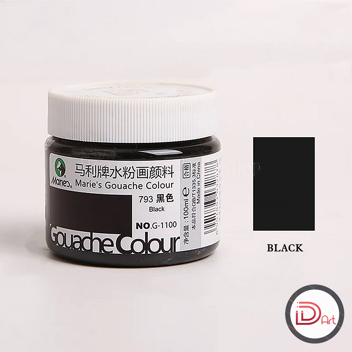 Màu vẽ Gouache MARIE'S dạng hũ 100ml