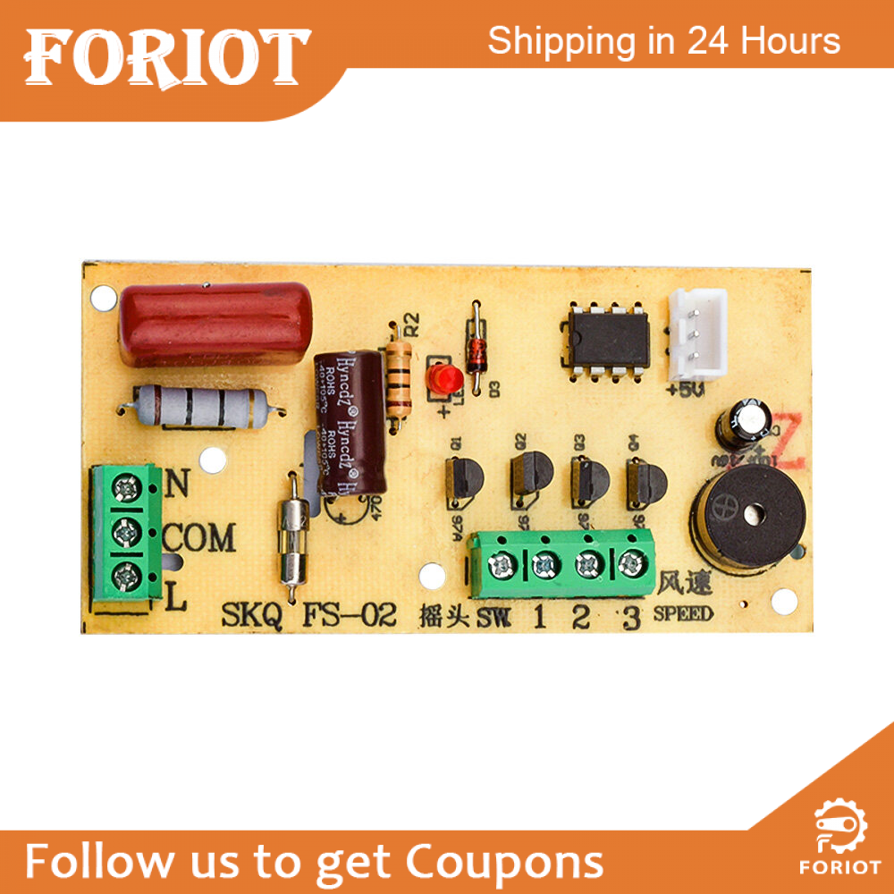Foriot SKQ-02 Bo Mạch Điều Khiển Từ Xa Cho Quạt Bo Mạch Điều Khiển Bo Mạch Chủ Quạt Điện Từ Sàn Đến Trần Bo Mạch Máy Tính Có Điều Khiển Từ Xa
