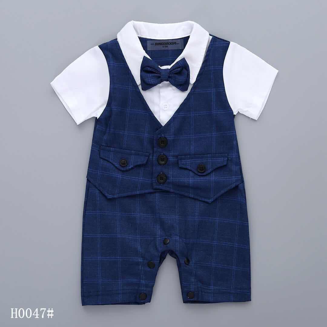 Body vest cho bé trai từ 0-18 tháng