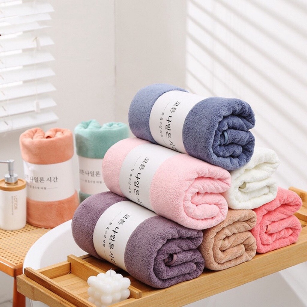 Khăn mặt Hàn Quốc Cao Cấp, Mềm Mại, An Toàn [ Hàng loại 1 ]