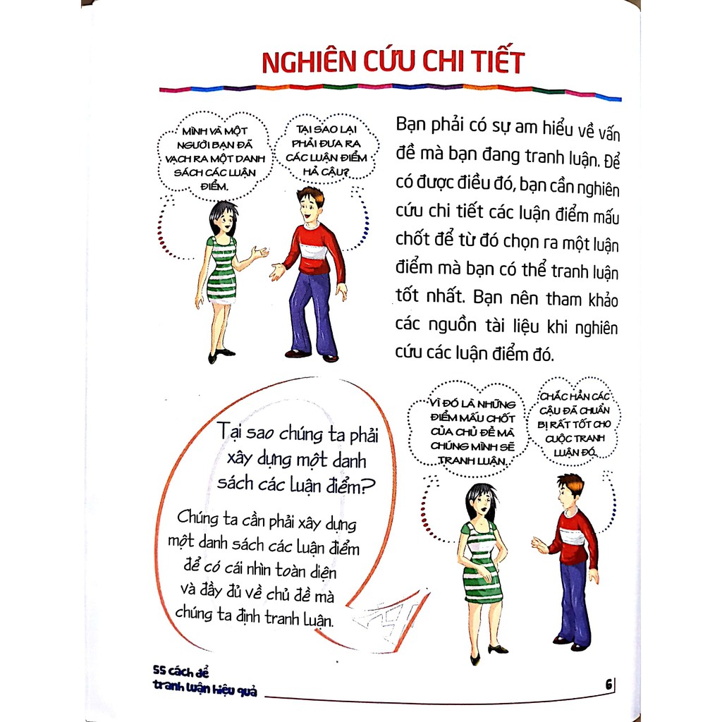 Sách: 55 Cách Để Tranh Luận Hiệu Quả