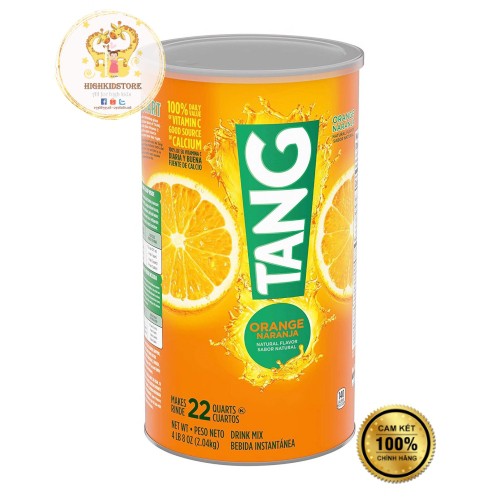 BỘT PHA NƯỚC CAM TANG 2.04kg- MỸ