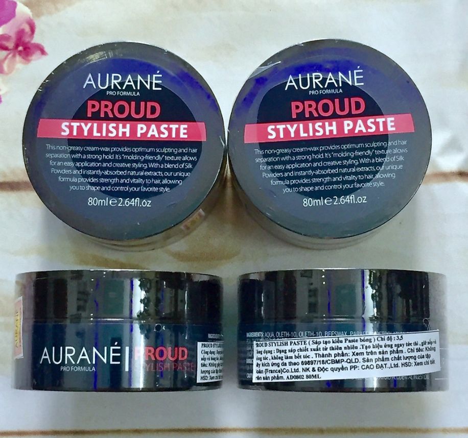 Sáp Vuốt Tóc Nam Aurane Proud Stylish Paste 80ml