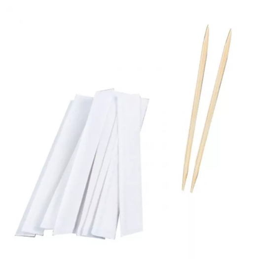 Tăm tre bọc giấy trắng cao cấp set 300 cây