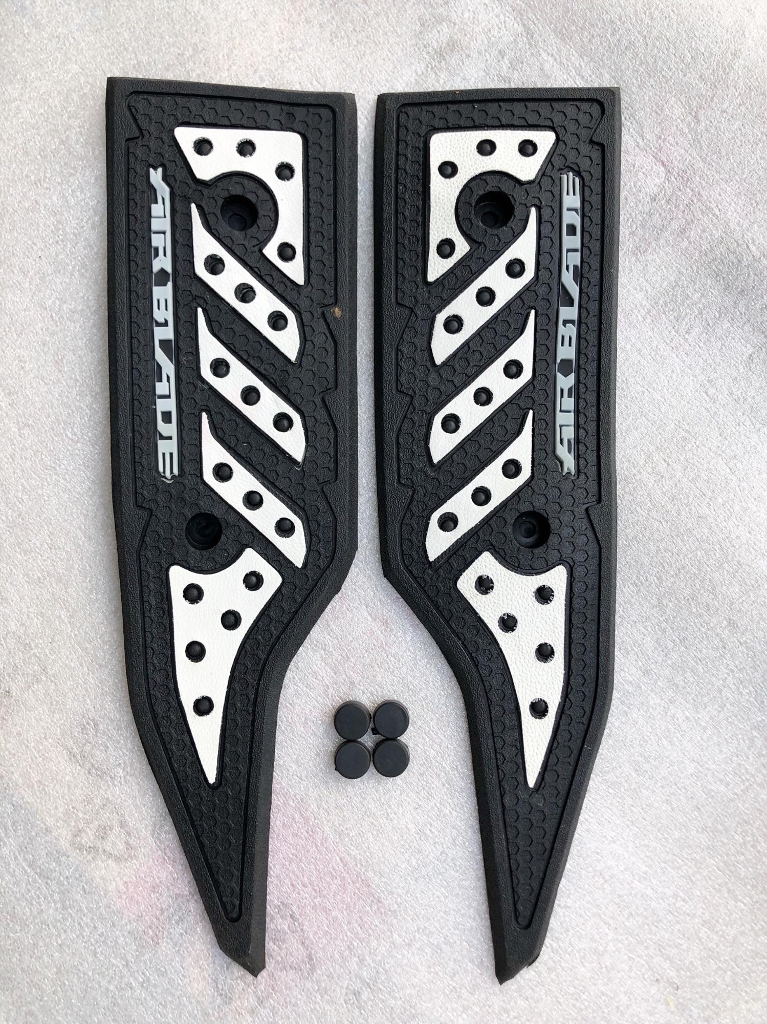 THẢM LÓT CHÂN AIR BLADE 2016- 2019 KIỂU INDO MÀU TRẮNG