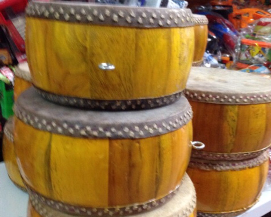 Trống Da Trâu loại tốt (kèm 2 dùi )