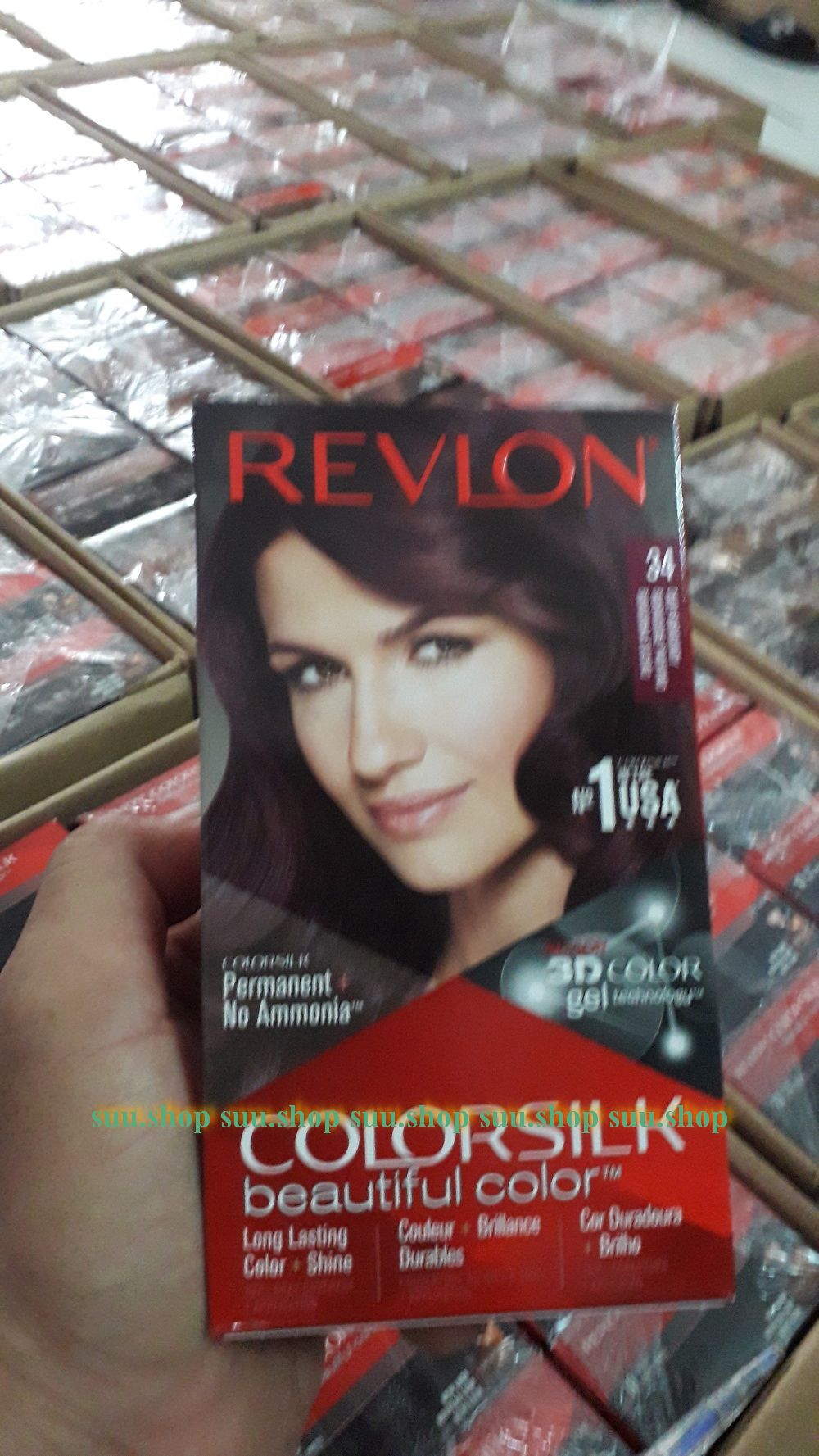 Thuốc Nhuộm Tóc Revlon Số 34 Màu Tím Sẫm