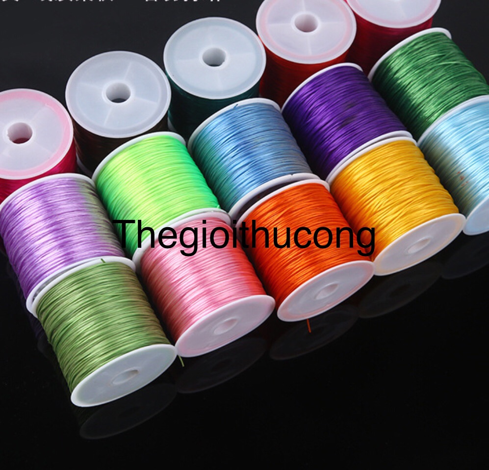8m dây cước lụa co giãn xỏ vòng