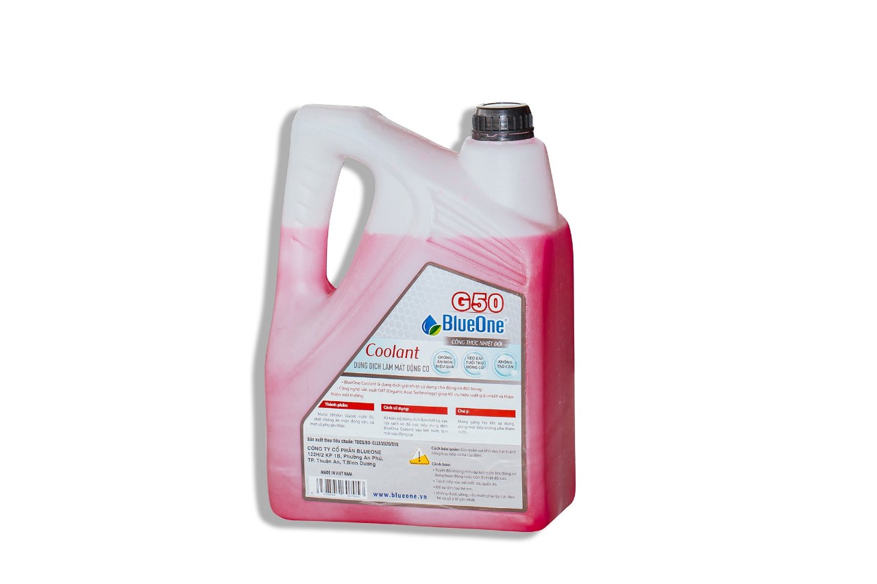 Nước làm mát ô tô G50 5L BlueOne Coolant