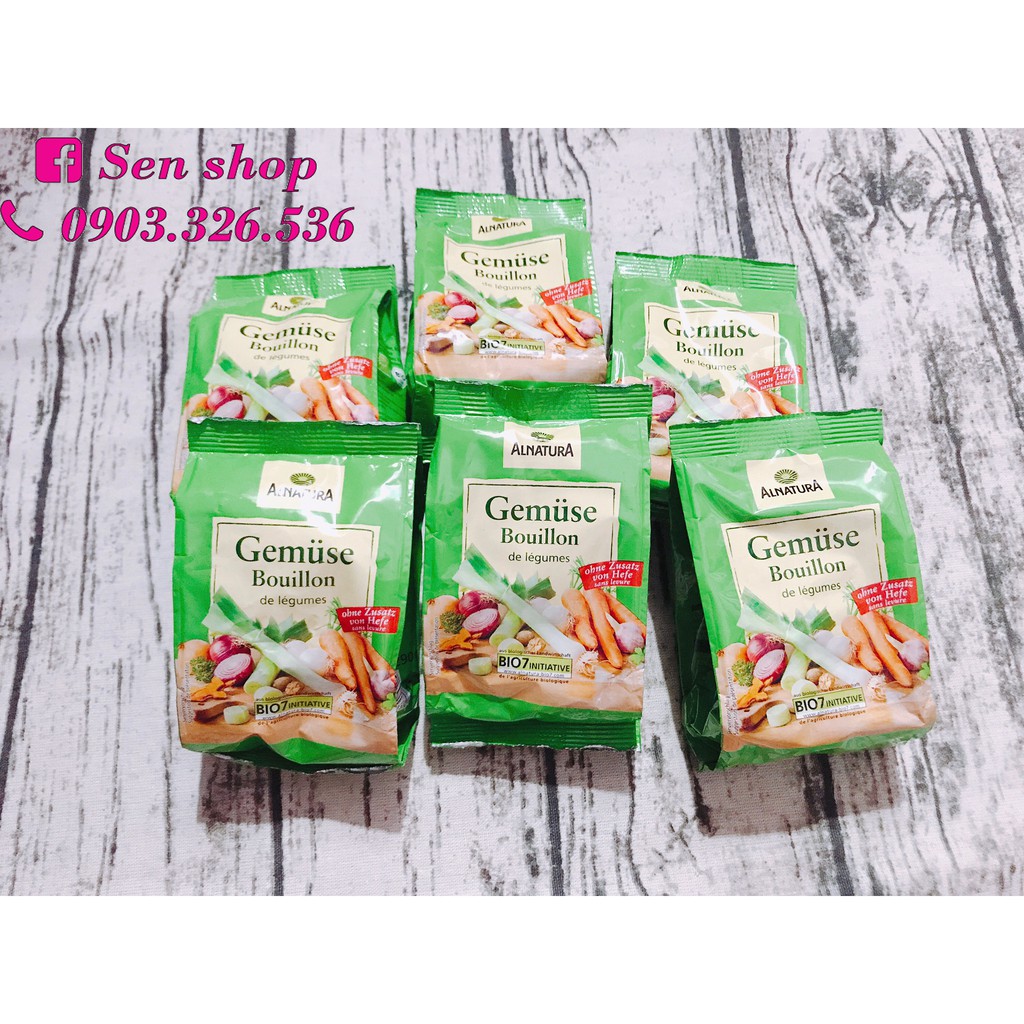 Hạt nêm rau củ hữu cơ EnerBio - 250gr