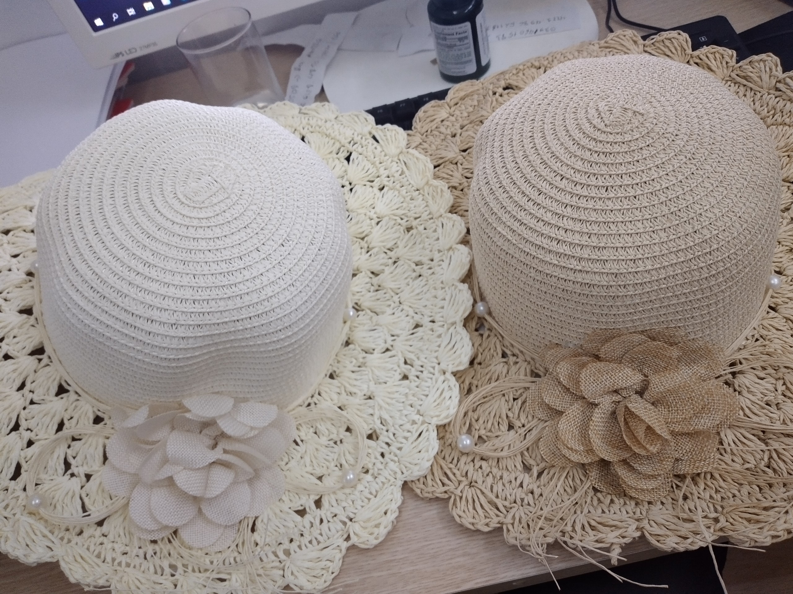 Mũ cói cho mẹ và bé