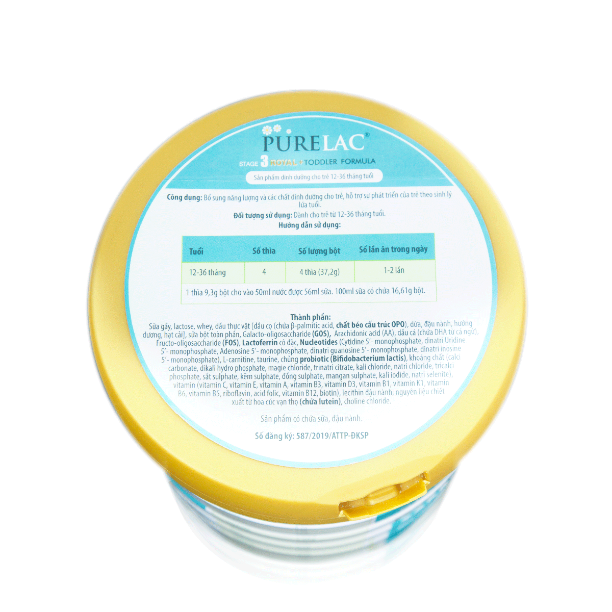 Sữa Purelac 3 - Sữa cho trẻ từ 12-36 tháng
