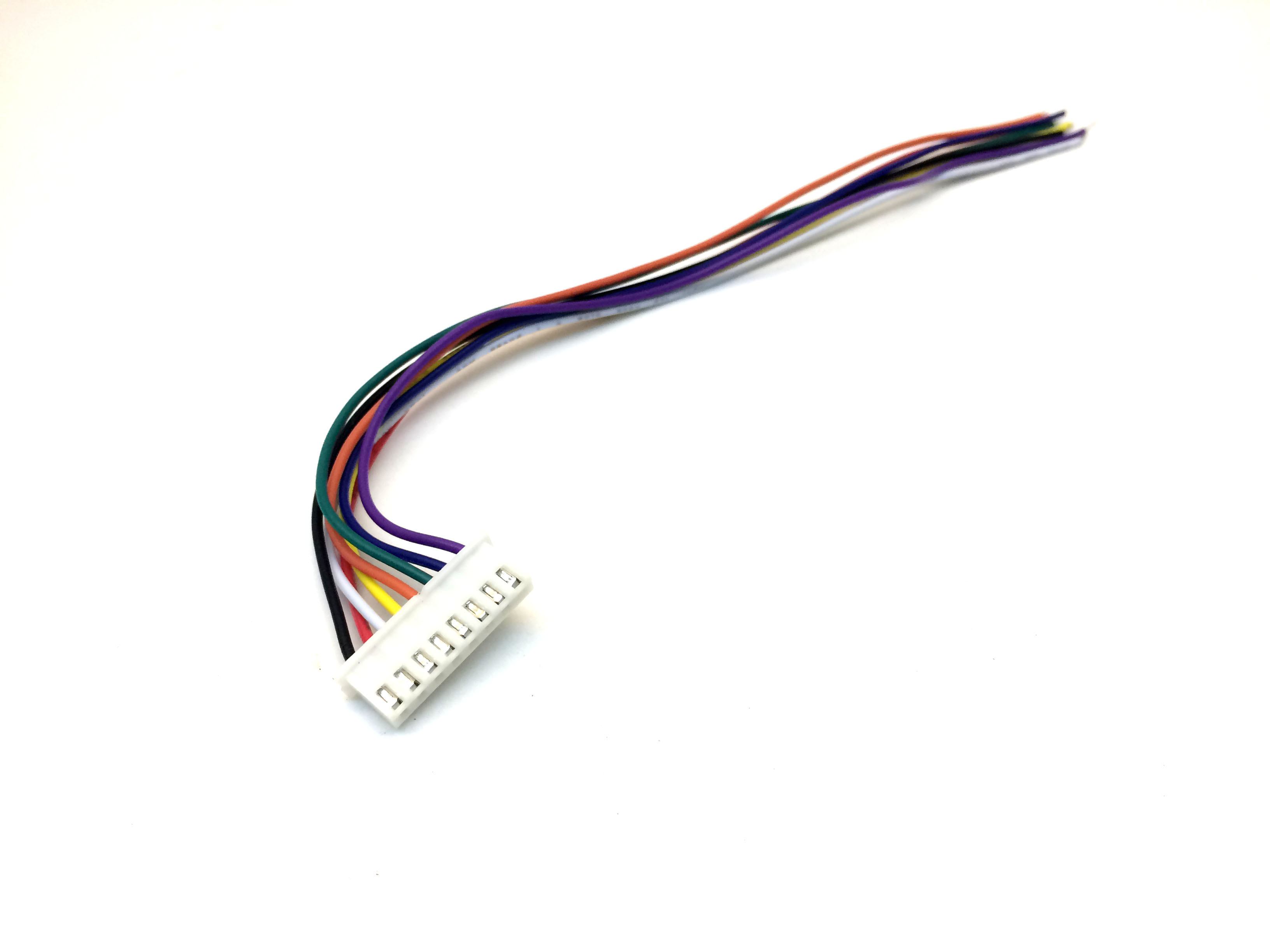 Bộ 5 giắc cắm 8p 2.54 1 đầu nhiều màu 20cm