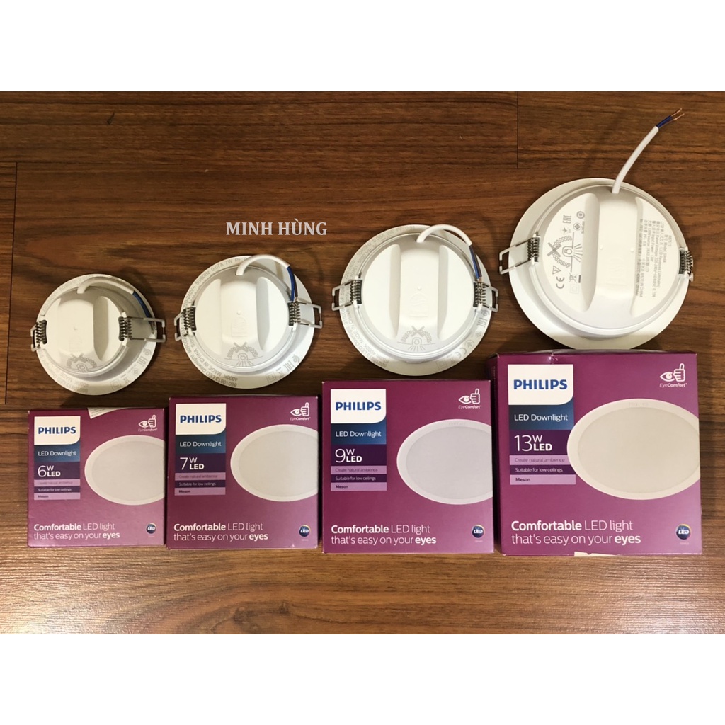 Đèn âm trần downlight PHILIPS Meson G3 7w - 9w - 13w