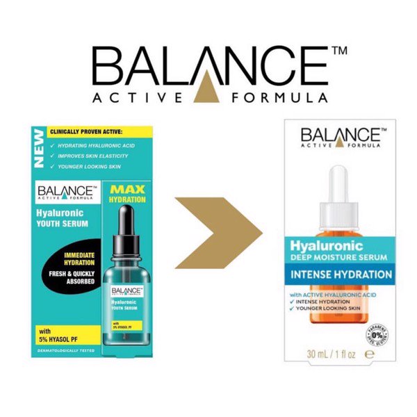 [HCM]Serum Cấp Nước Dưỡng Ẩm Balance Hyaluronic Deep Moisturizing 30ml