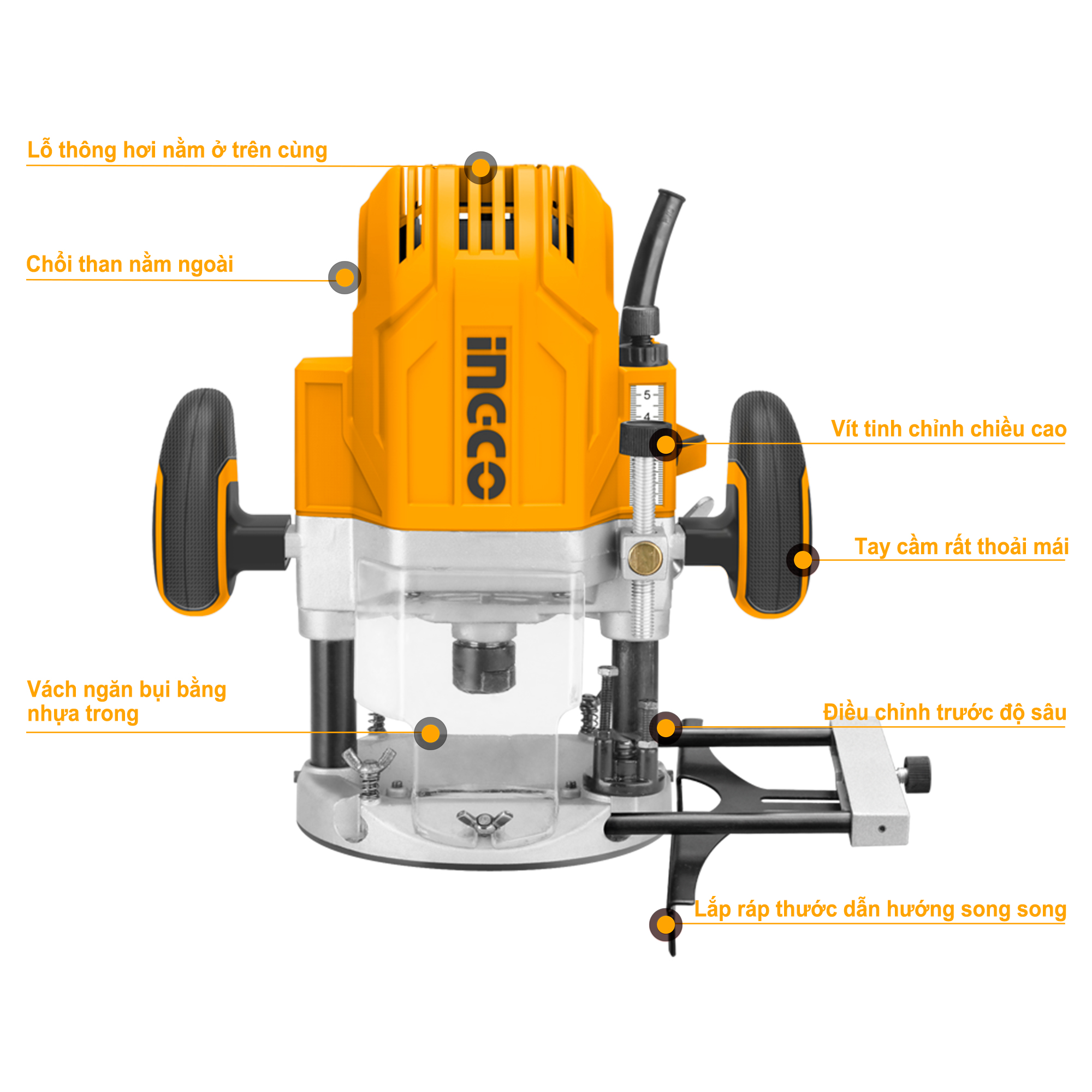 Máy phay gỗ RT160028
