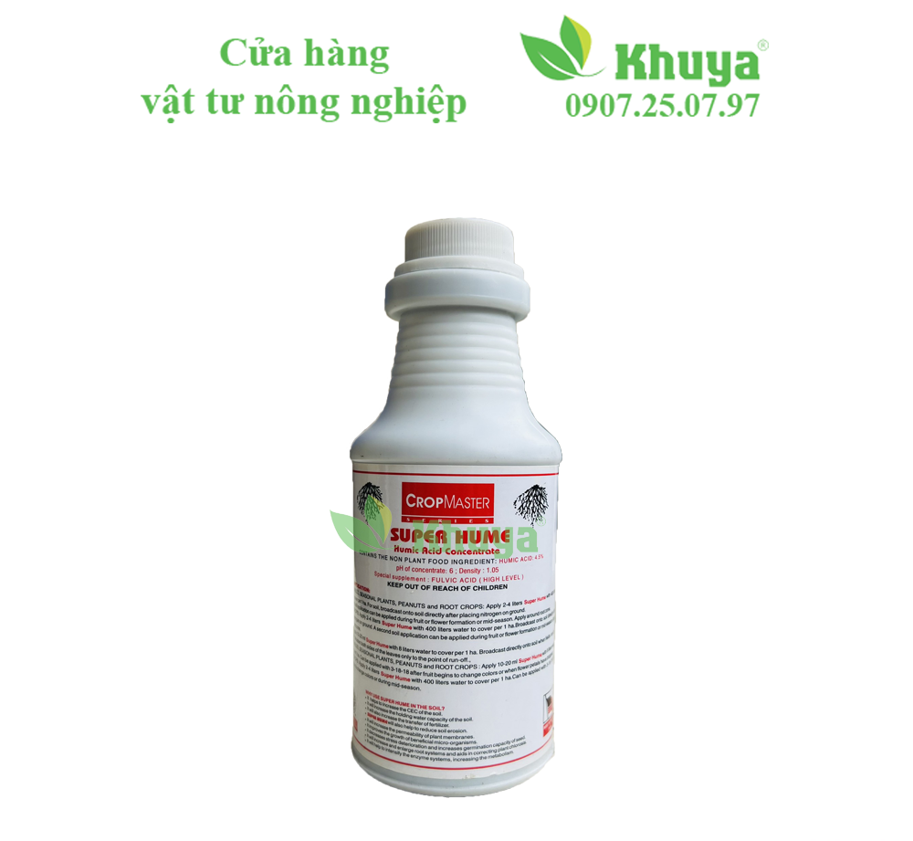 Phân bón lá Super Hume Phú Hảo 250ml