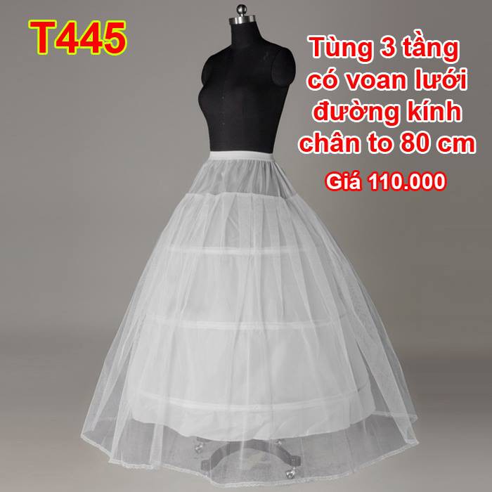 [HCM]Tùng phồng mặc trong váy cô dâu 3 tầng
