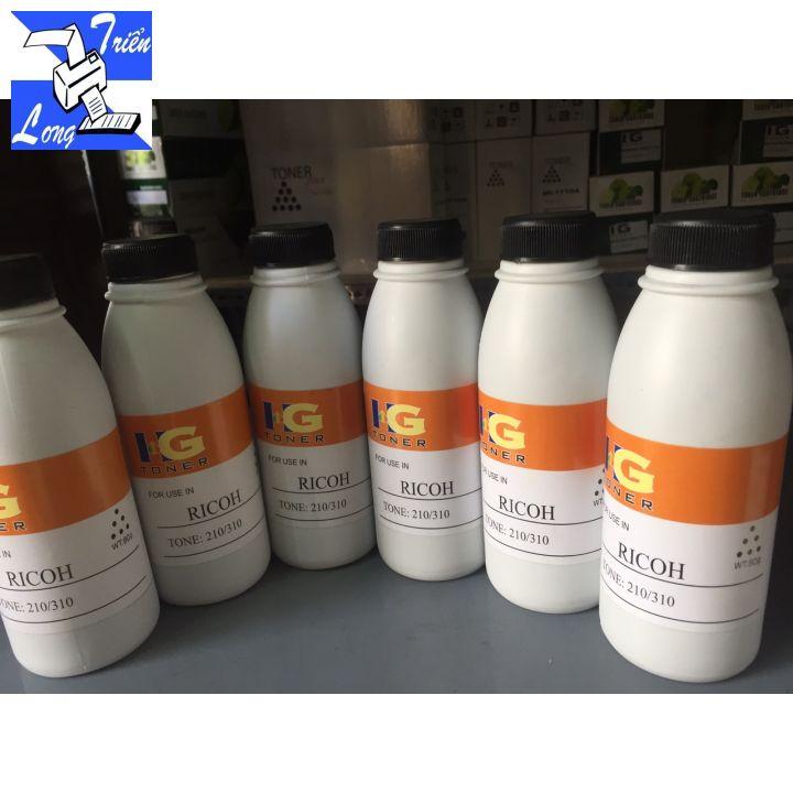 Combo 5 chai Mực đổ máy in ricoh