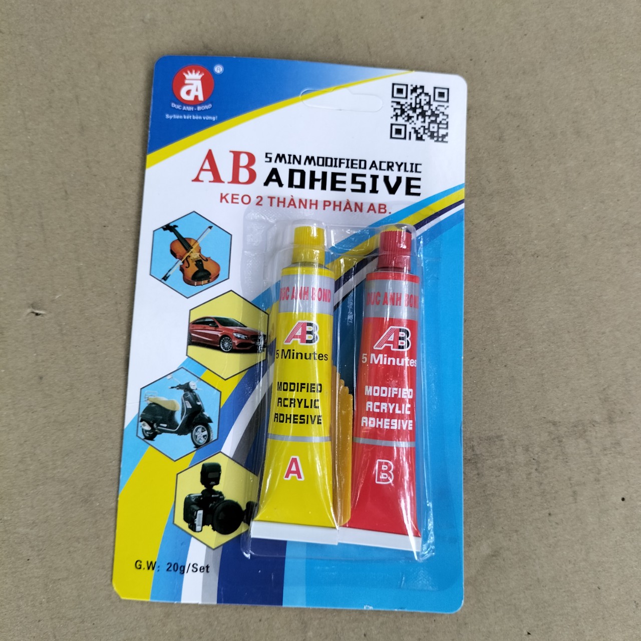 Keo dán AB 2 thành phần adhesive