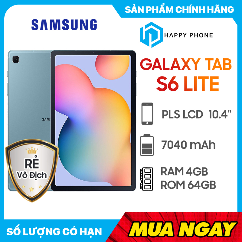 Máy Tính Bảng Samsung Galaxy Tab S6 Lite - Hàng Chính Hãng, Nguyên Seal, Bảo hành 12 tháng chính hãng