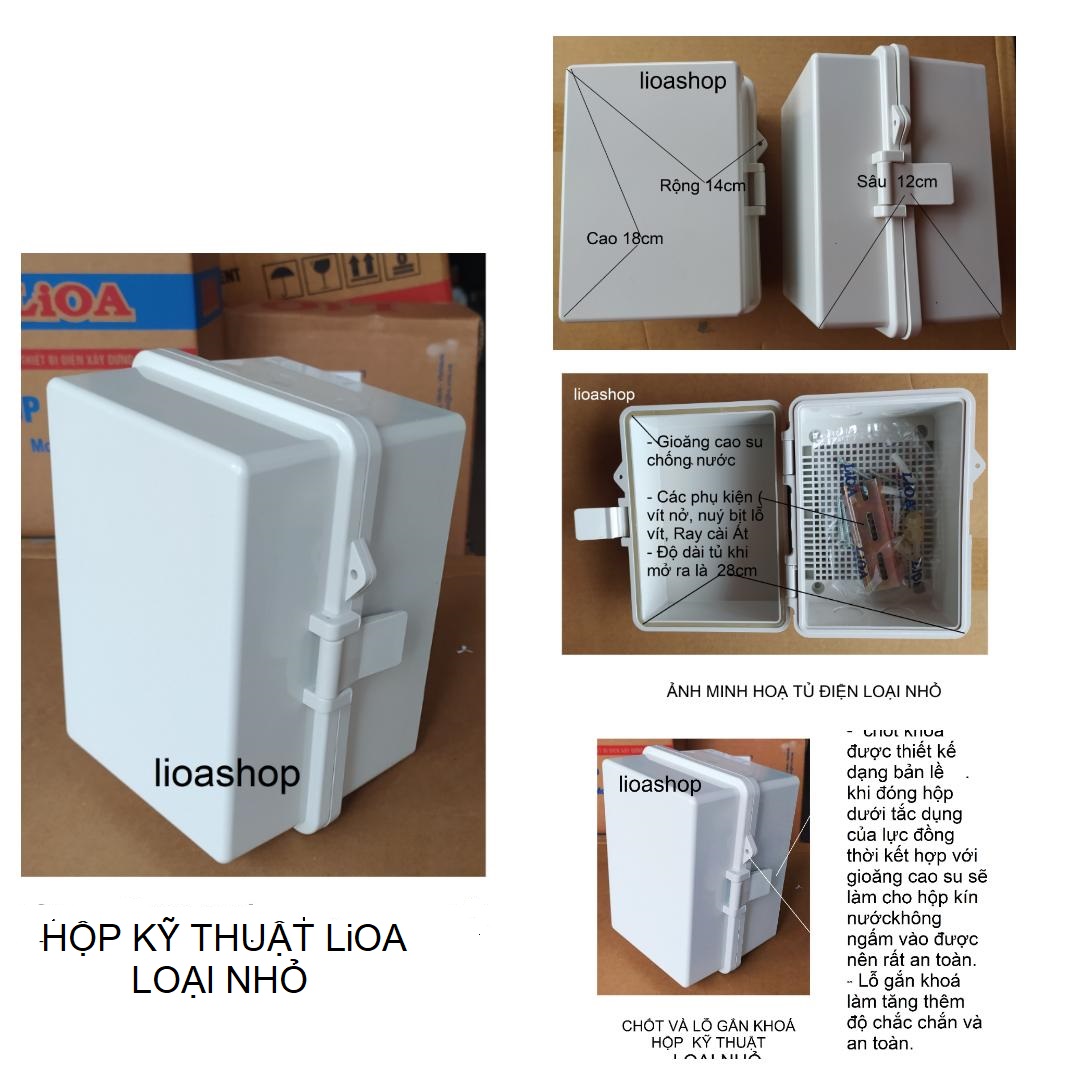 HỘP KỸ THUẬT LiOA LẮP NGOÀI TRỜI.