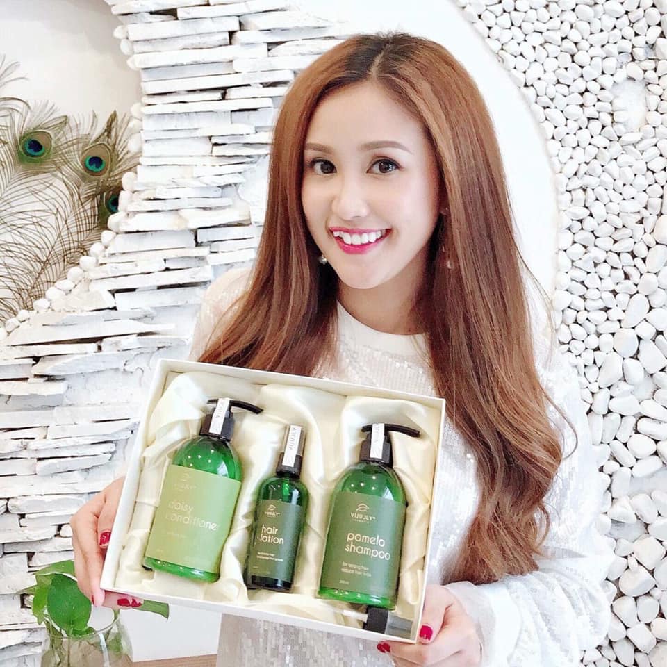 [HCM]Combo gội xịt xả bưởi Vy July