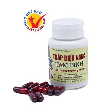 Thấp Diệu Nang Tâm Bình (Hộp 60 viên)