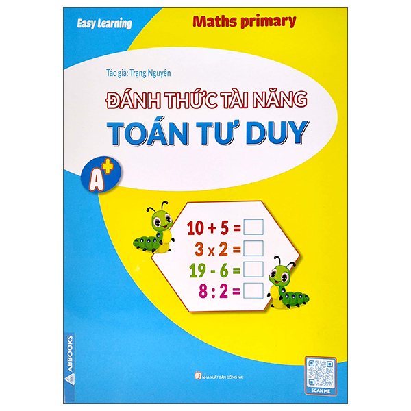 Fahasa - easy learning maths primary - đánh thức tài năng - toán tư duy a+