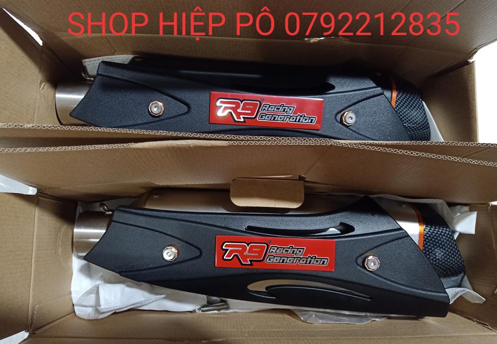 Pô lon r9 nhập gắn các loại xe