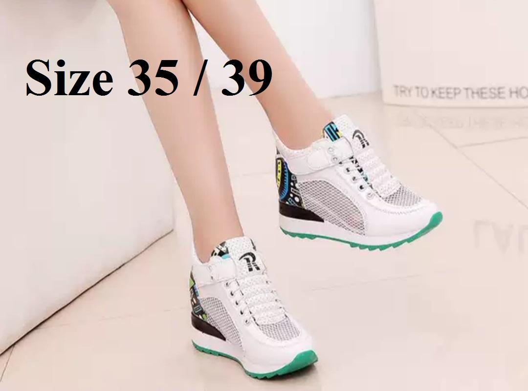 [HCM]Giày Thể Thao Hoa Văn Đế Độn