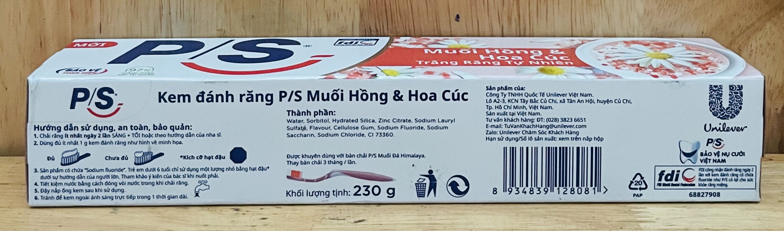 P/S kem đánh răng 230g - BACH HOA HV