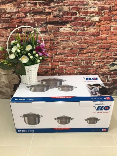 BỘ NỒI 3 MÓN ELO BELLE
