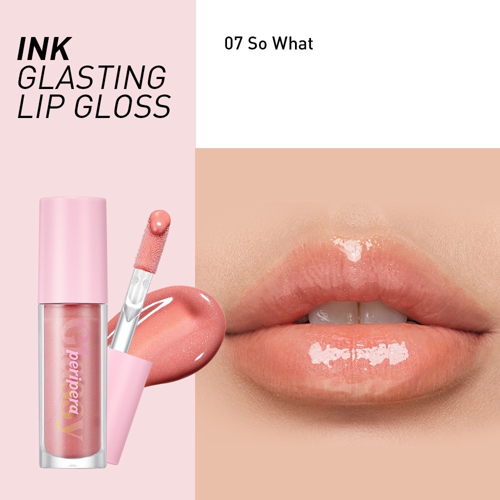 Son Tint Bóng Peripera Ink Glasting Lip Gloss [01-02-03-04-05-06-07-08-09-12-13-14-P01]