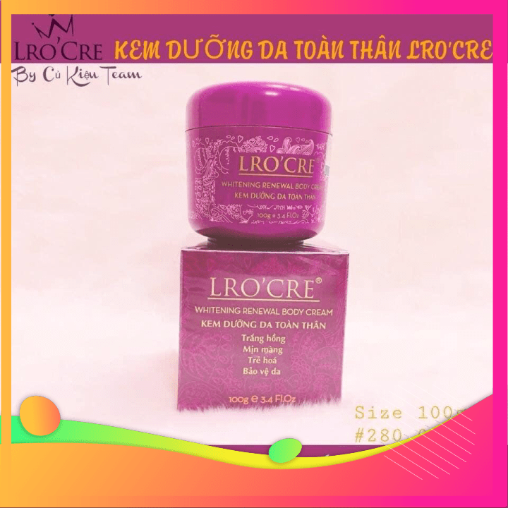 [HCM]LROCRE KEM DƯỠNG SÁNG MỊN DA BODY - Chính hãng