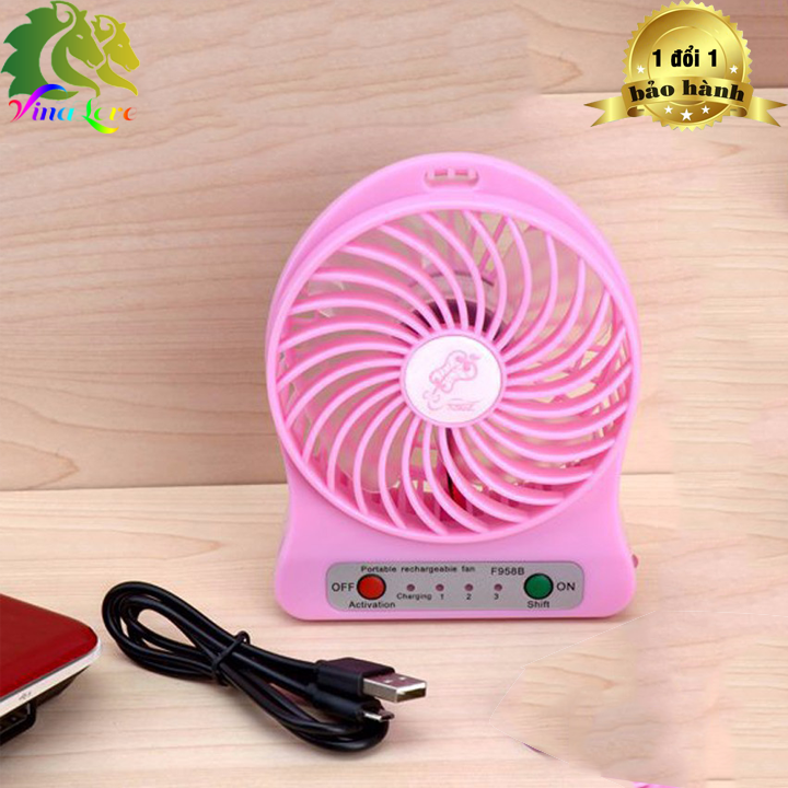 Quạt sạc mini 3 tốc độ siêu mát giá rẻ