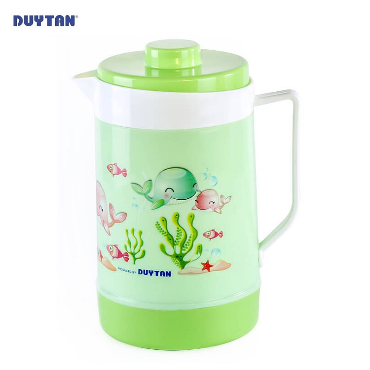 Ca Đá Kiểu Lớn Nhựa Duy Tân 3 Lít No.H032 (Nhiều Màu)