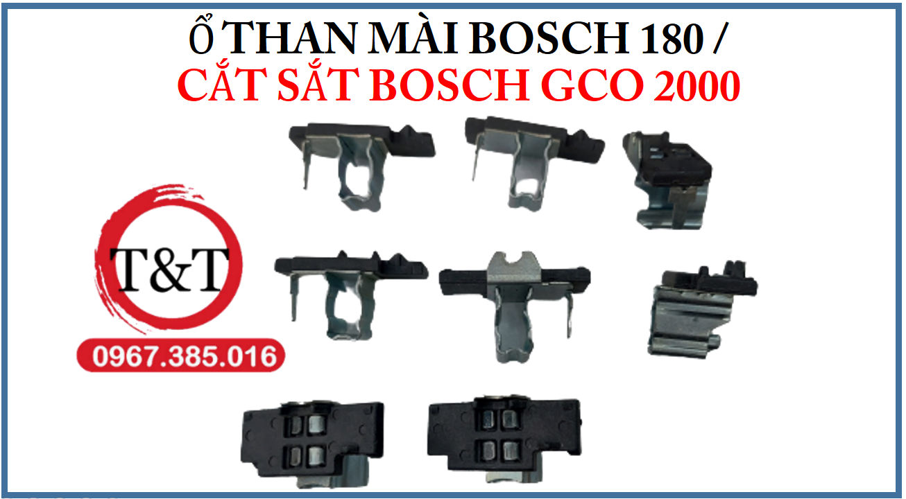 Ổ THAN MÀI BOSC H 180mm, DÙNG CHUNG CẮT SẮT BOSC H GCO 2000