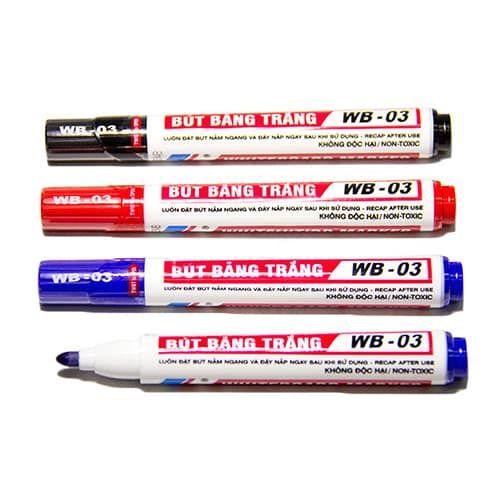 10 Bút Lông Bảng Thiên Long Màu Xanh