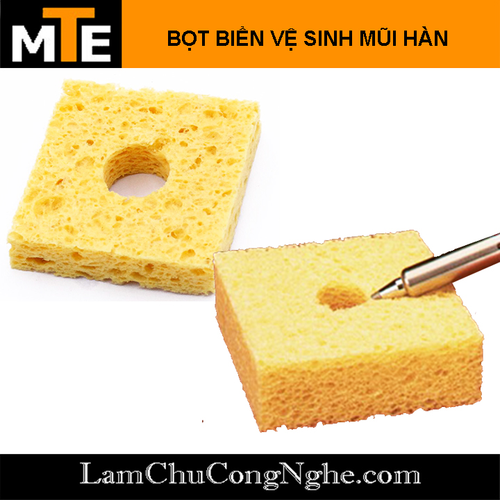 Bọt biển lau mỏ hàn, vệ sinh mũi hàn các loại