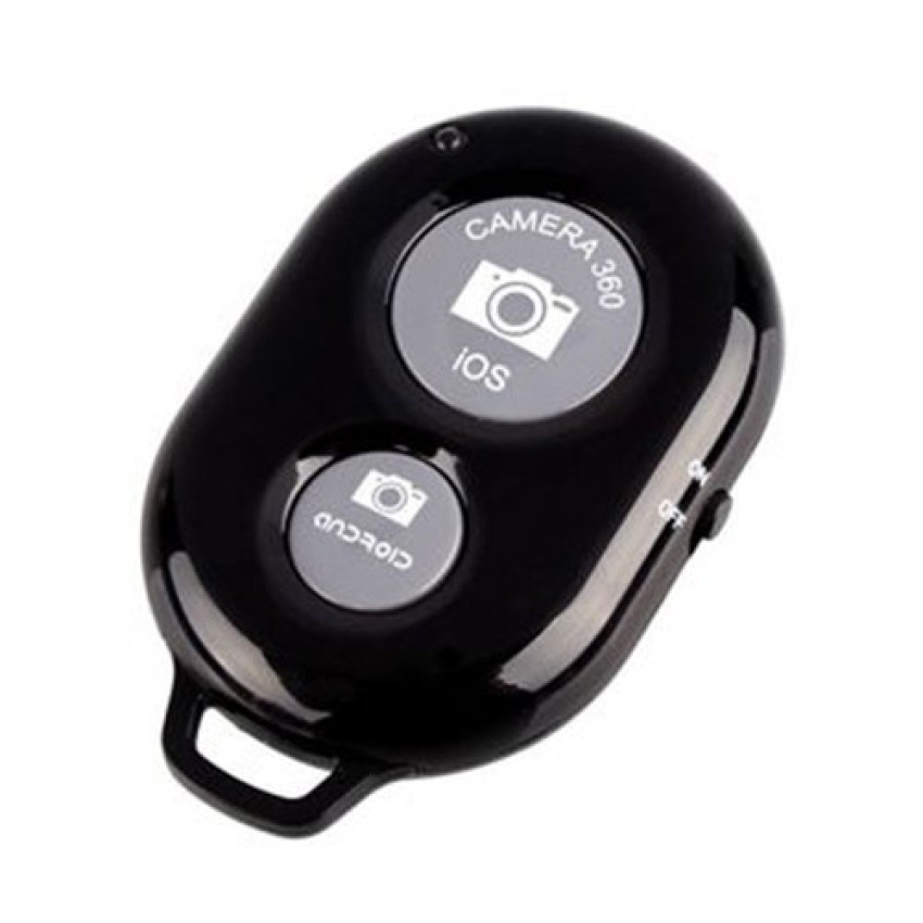 Nút Remote Chụp Hình Bluetooth - Đen