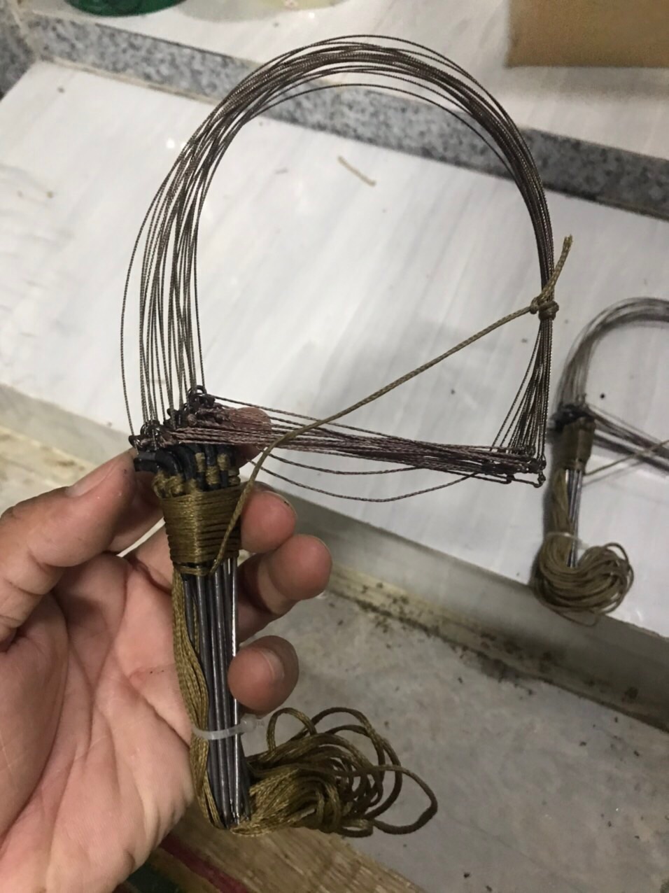 Giò bẫy quốc, bìm bịp, gà rừng