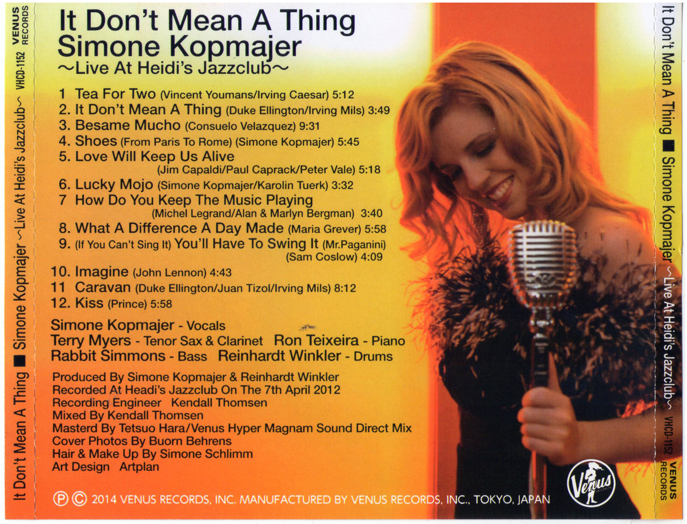 Bộ 3 Đĩa CD nhạc jazz Simone Kopmajer