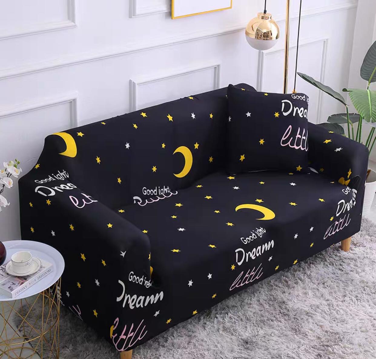 Ga bọc ghế sofa phủ 360 độ chống bụi bẩn