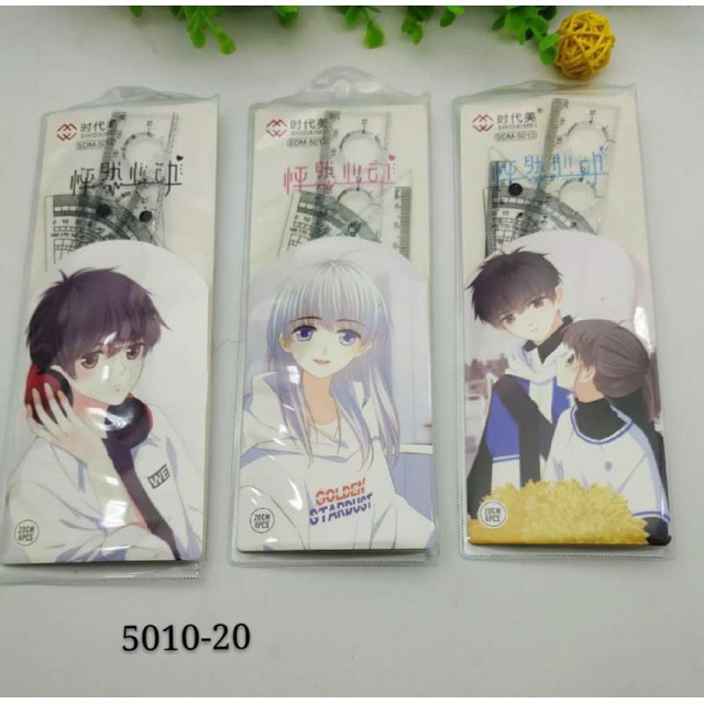 Bộ eke thước18 - 20cm