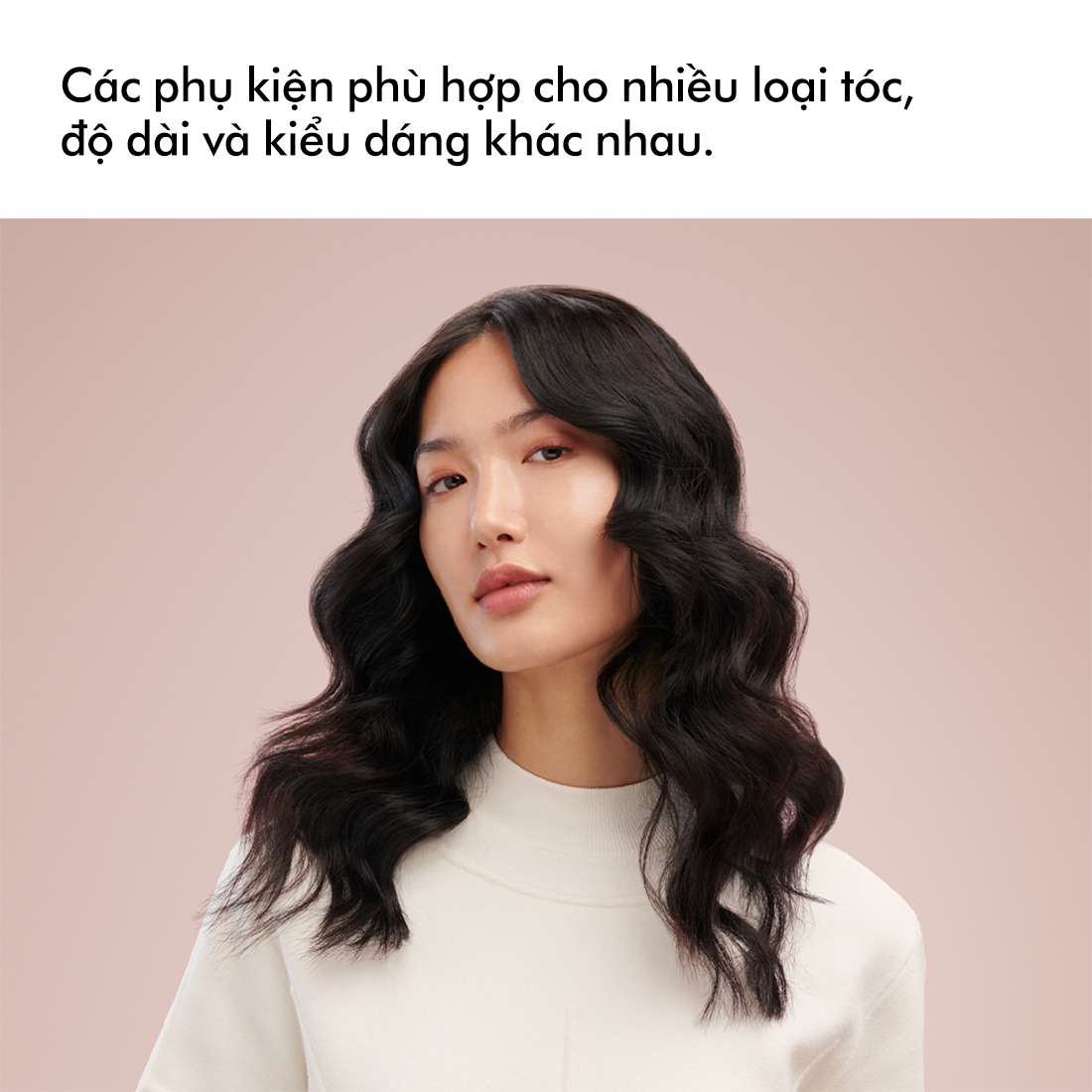 Máy tạo kiểu tóc đa năng Dyson Airwrap ™ Complete Long (Blue/Blush)