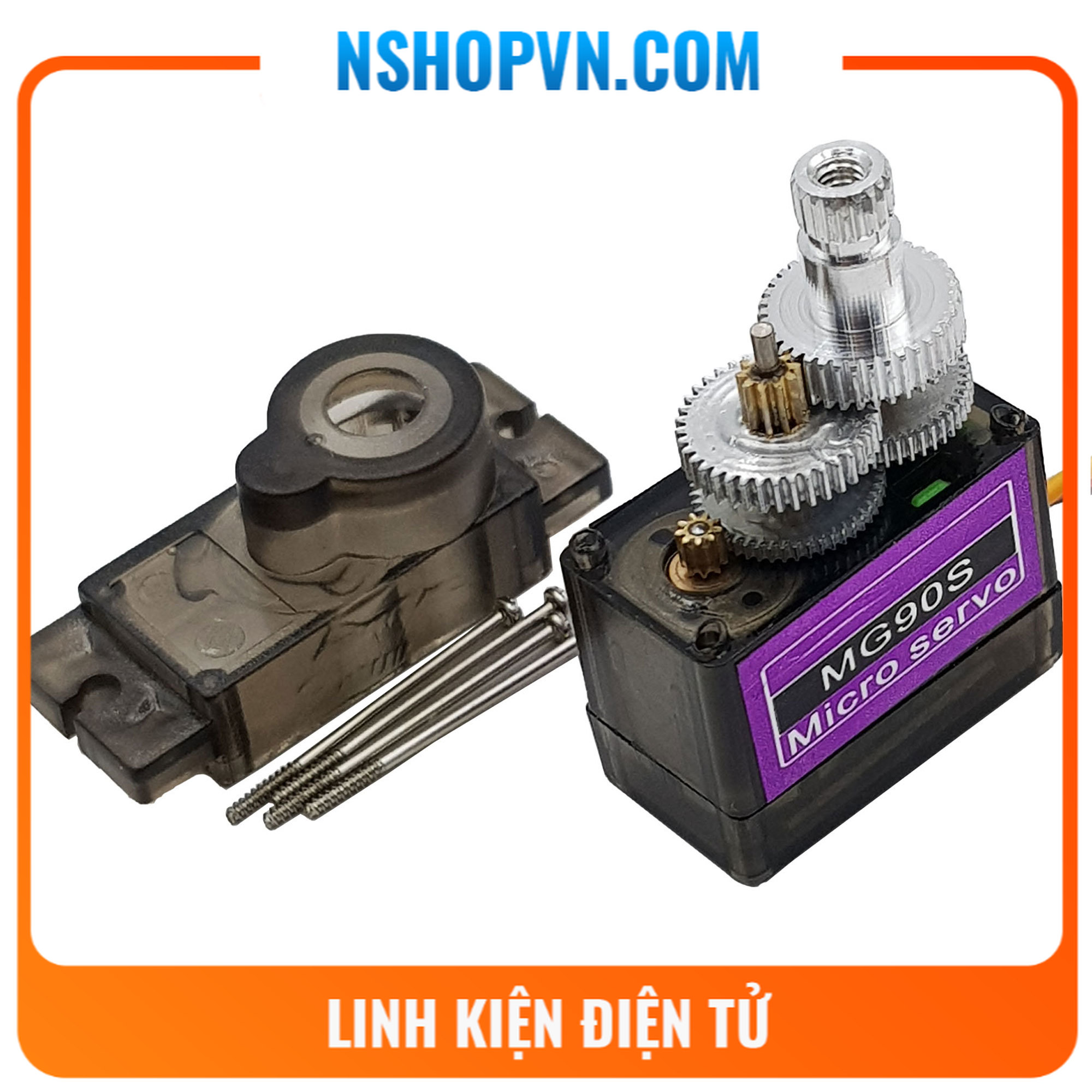 Servo MG90S (Bánh răng kim loại)