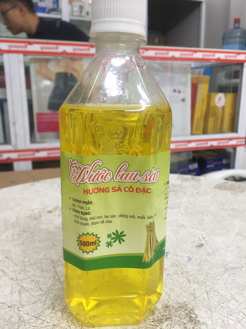 Nước lau san fhuowng sả tự nhiên chai 500ml đuổi ruồi muỗi côn trùng