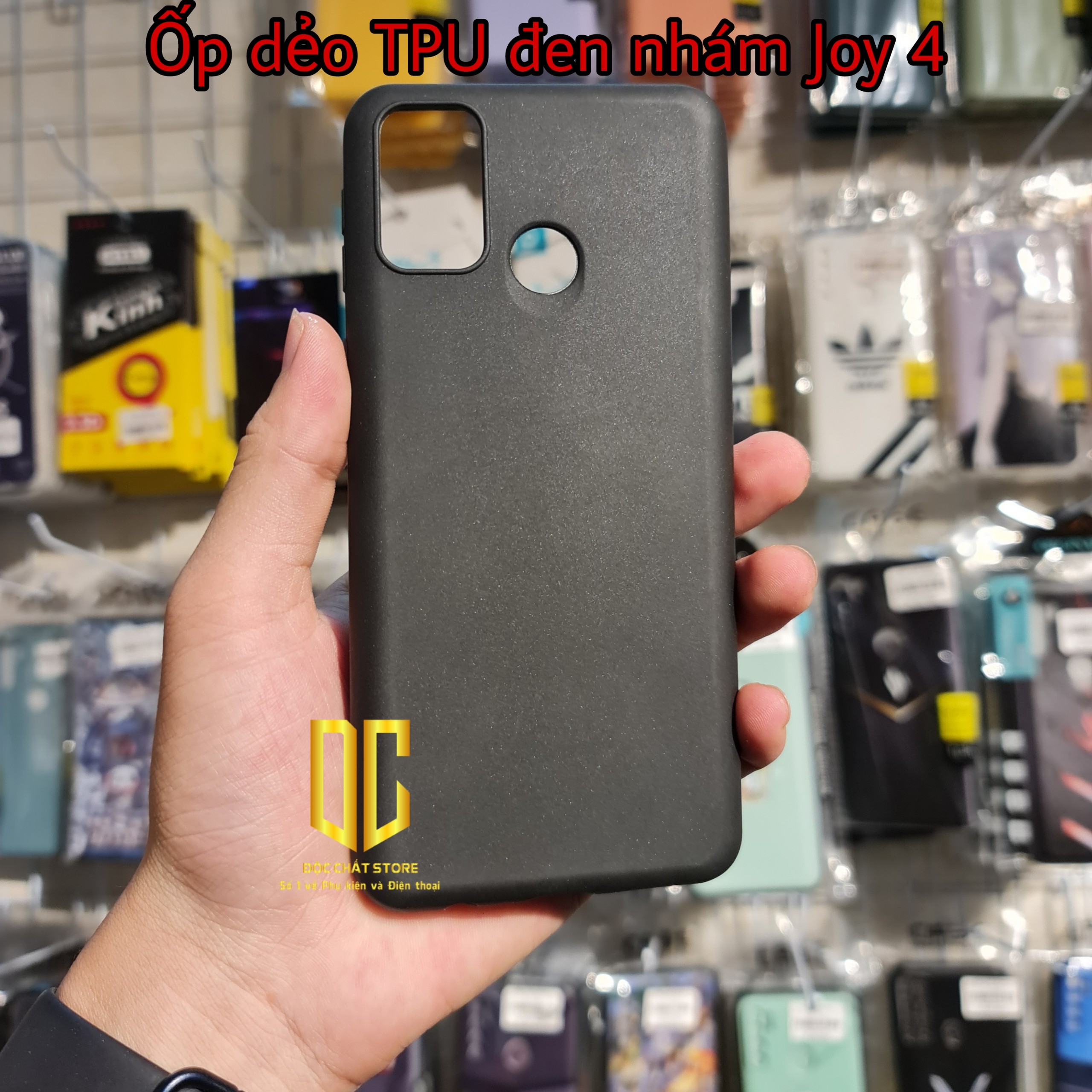 Ốp dẻo Đen Vsmart Joy 4