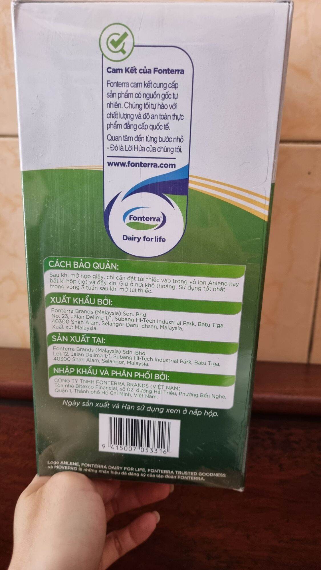 (Mẫu mới nhất)  Sữa Anlene Gold Movepro 1,2kg 30 tuổi (1kg2)